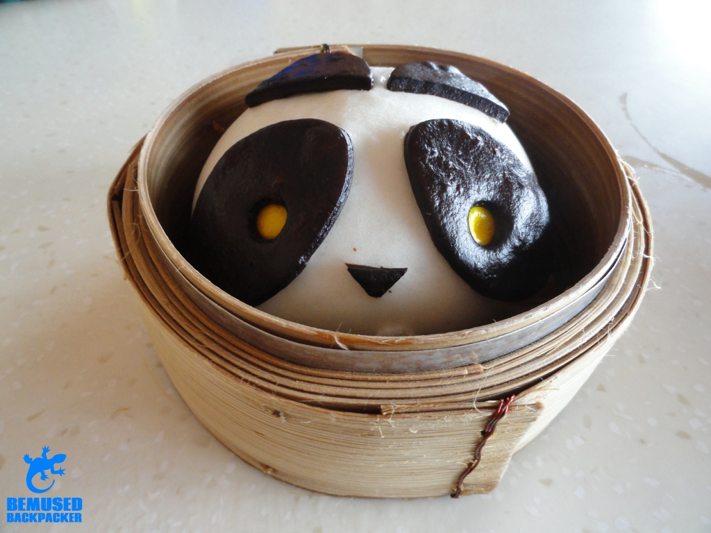 Singapore Panda steam bun
