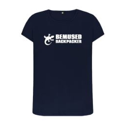 Bemused Backpacker Womens T Shirt